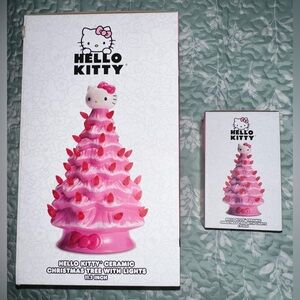 Hello Kitty Ceramic Christmas Tree Set